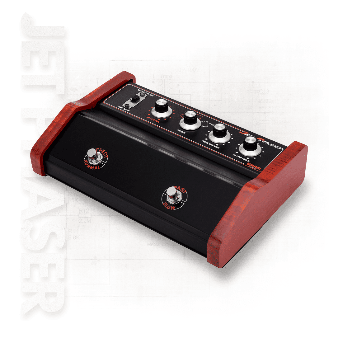 Warm Audio Jet Phaser - 6‑Mode Phaser + Built‑In Fuzz Hybrid Pedal 1