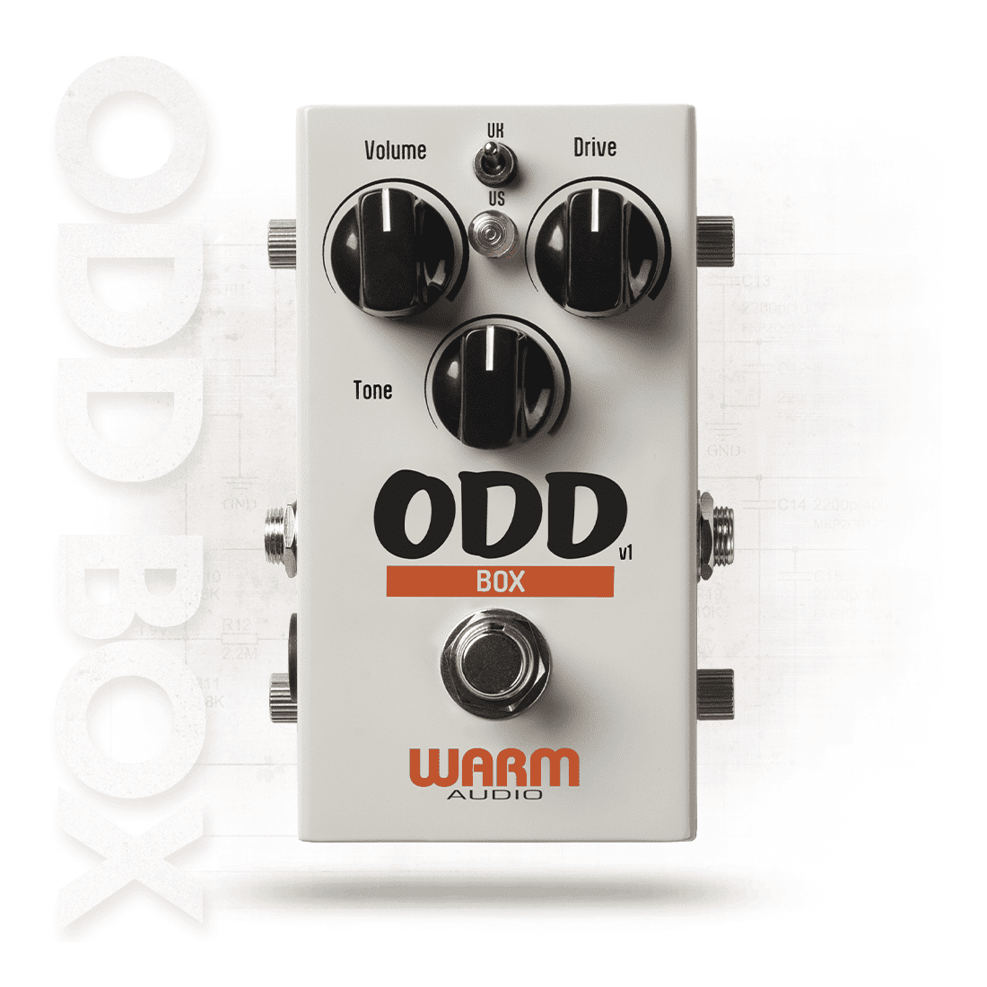 Warm Audio ODD Box V1 Hard-Clipping Overdrive Pedal 2