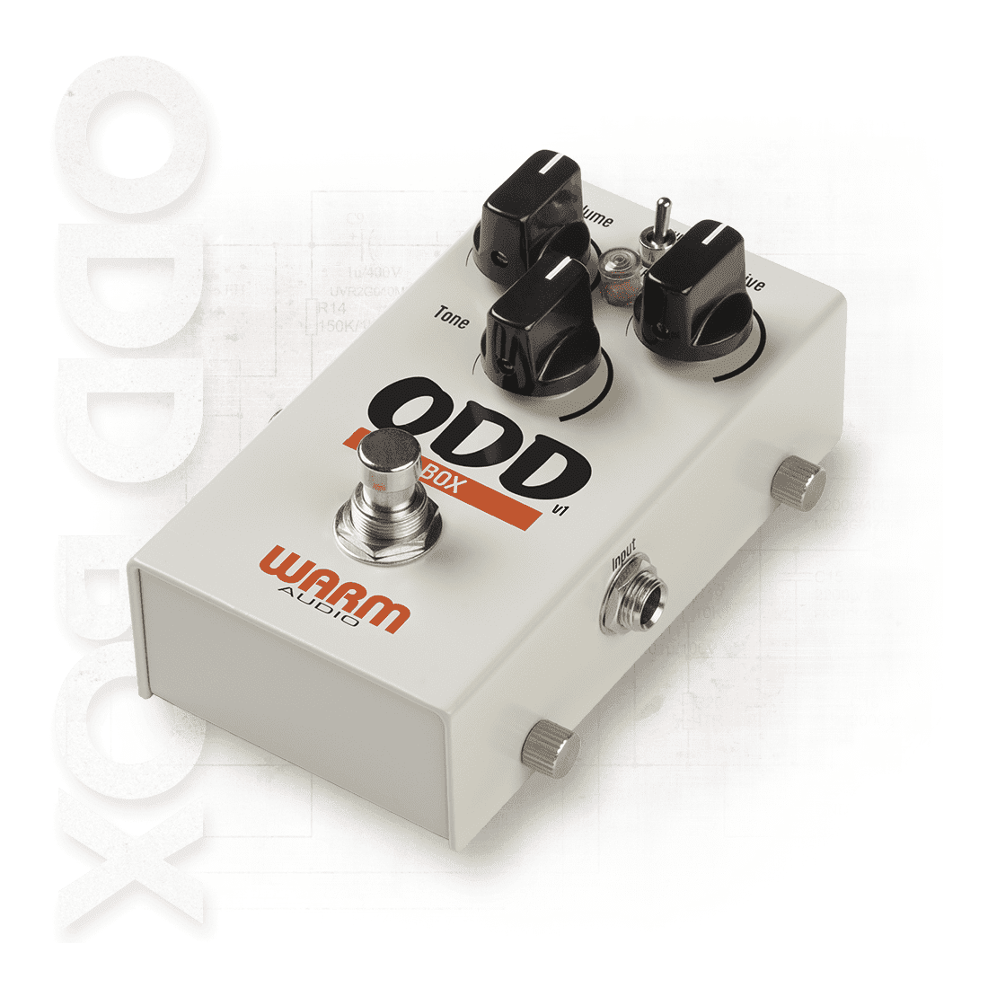 Warm Audio ODD Box V1 Hard-Clipping Overdrive Pedal 1