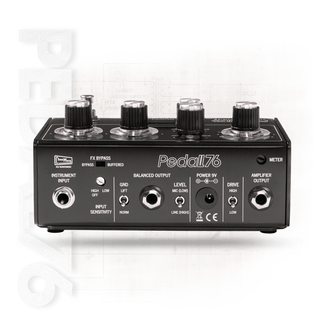 Warm Audio Pedal76 FET Compressor Pedal 3