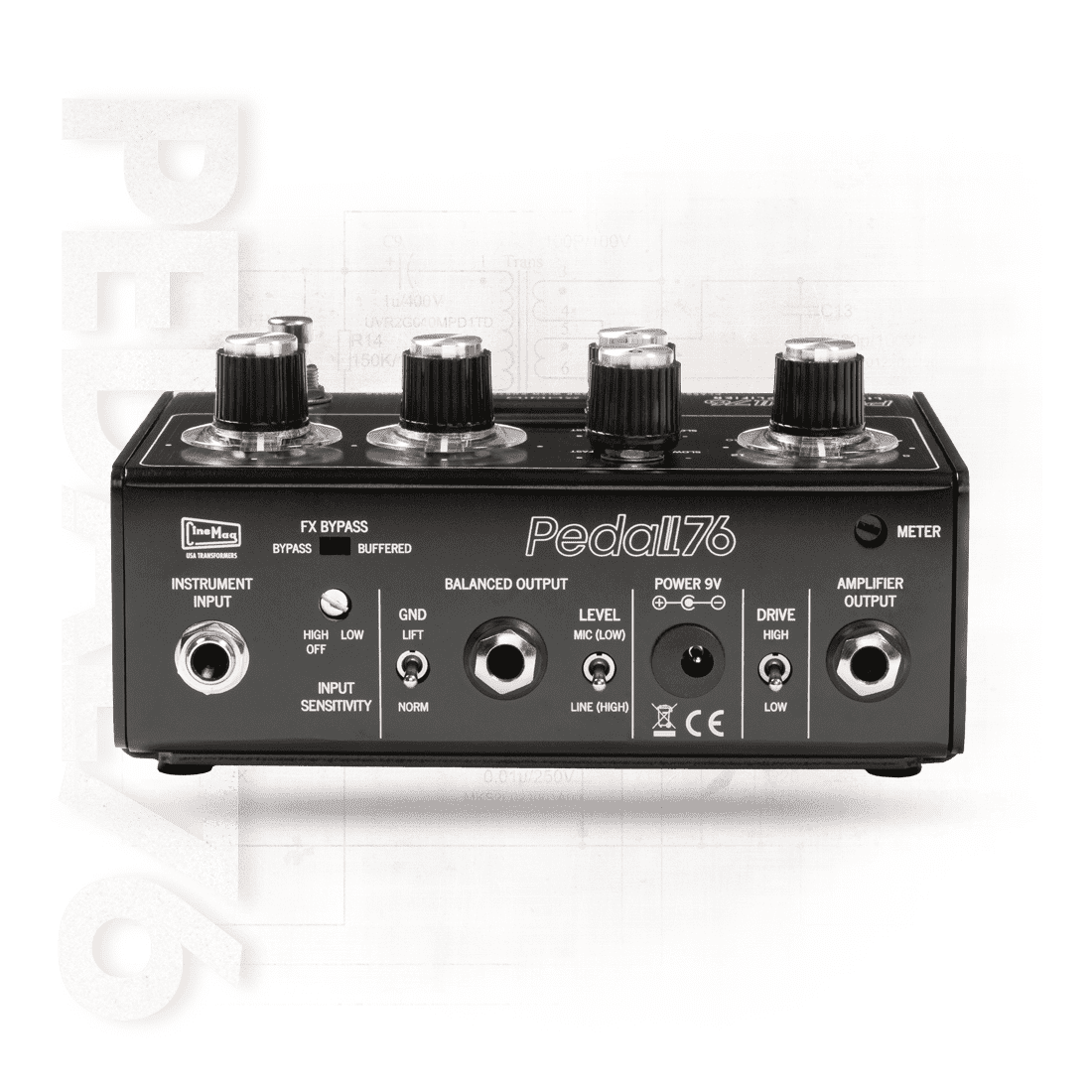 Warm Audio Pedal76 FET Compressor Pedal 3