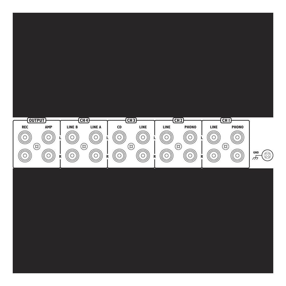 IMG Stageline MPX-622 6-Channel Stereo DJ Mixer 2