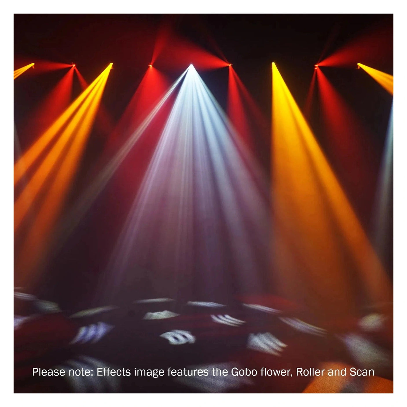 Equinox Helix XP 150W Gobo Flower LED Effect Light – Black 8