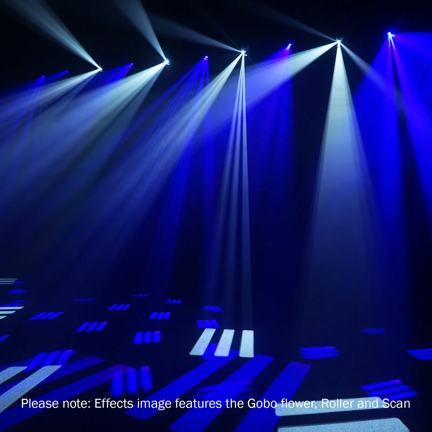 Equinox Helix XP 150W Gobo Flower LED Effect Light – White 9