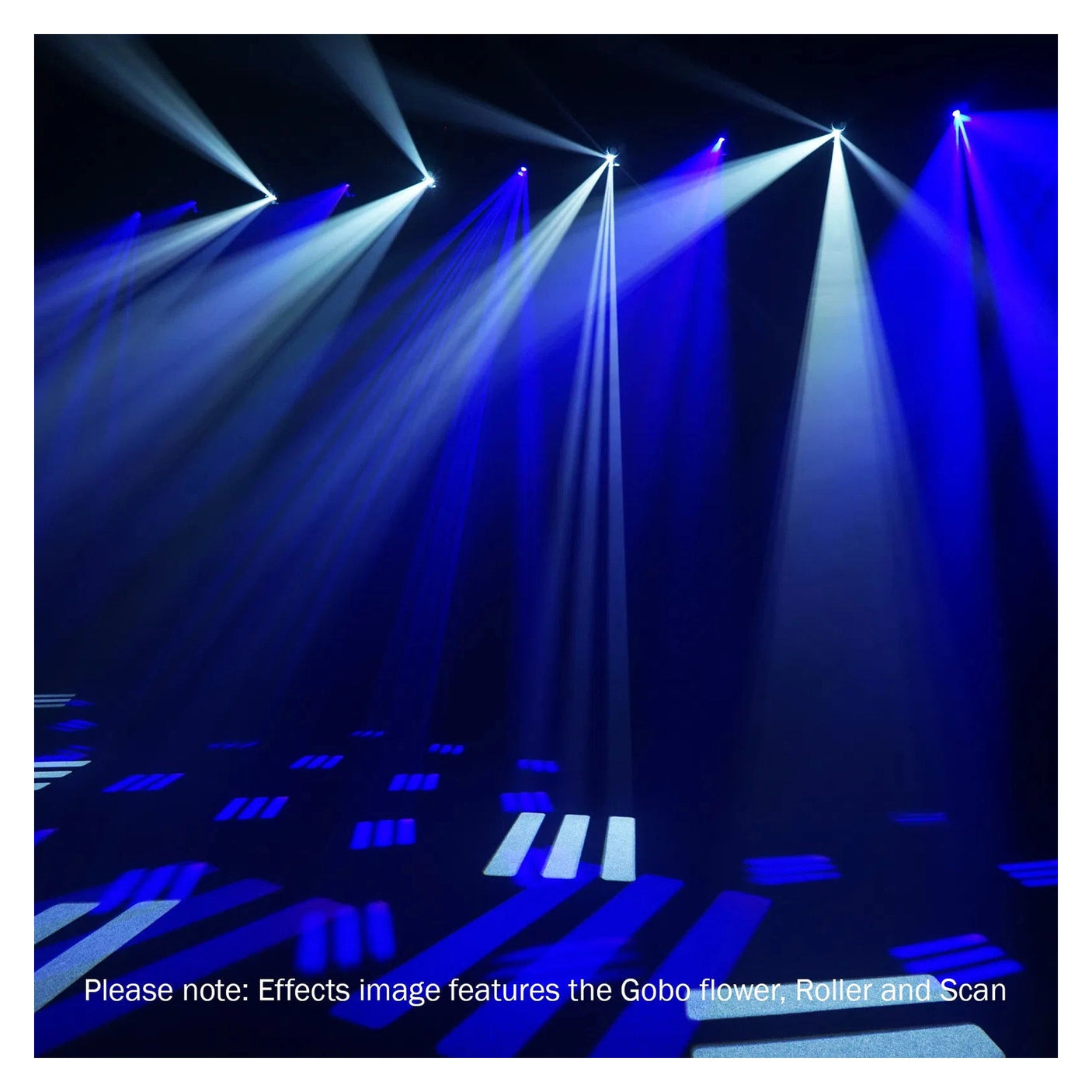 Equinox Helix XP 150W Gobo Flower LED Effect Light – White 9