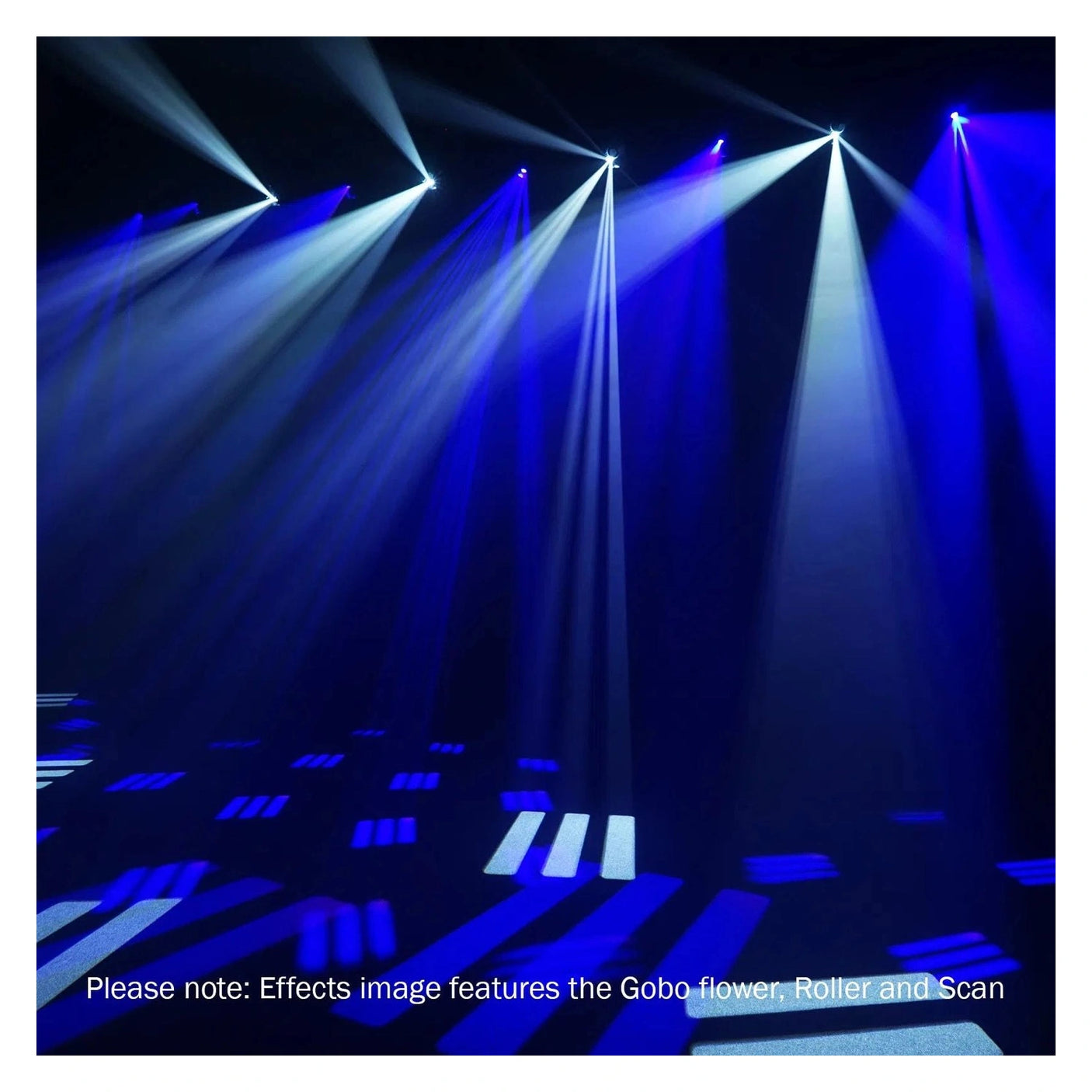 Equinox Helix XP 150W Gobo Flower LED Effect Light – Black 9