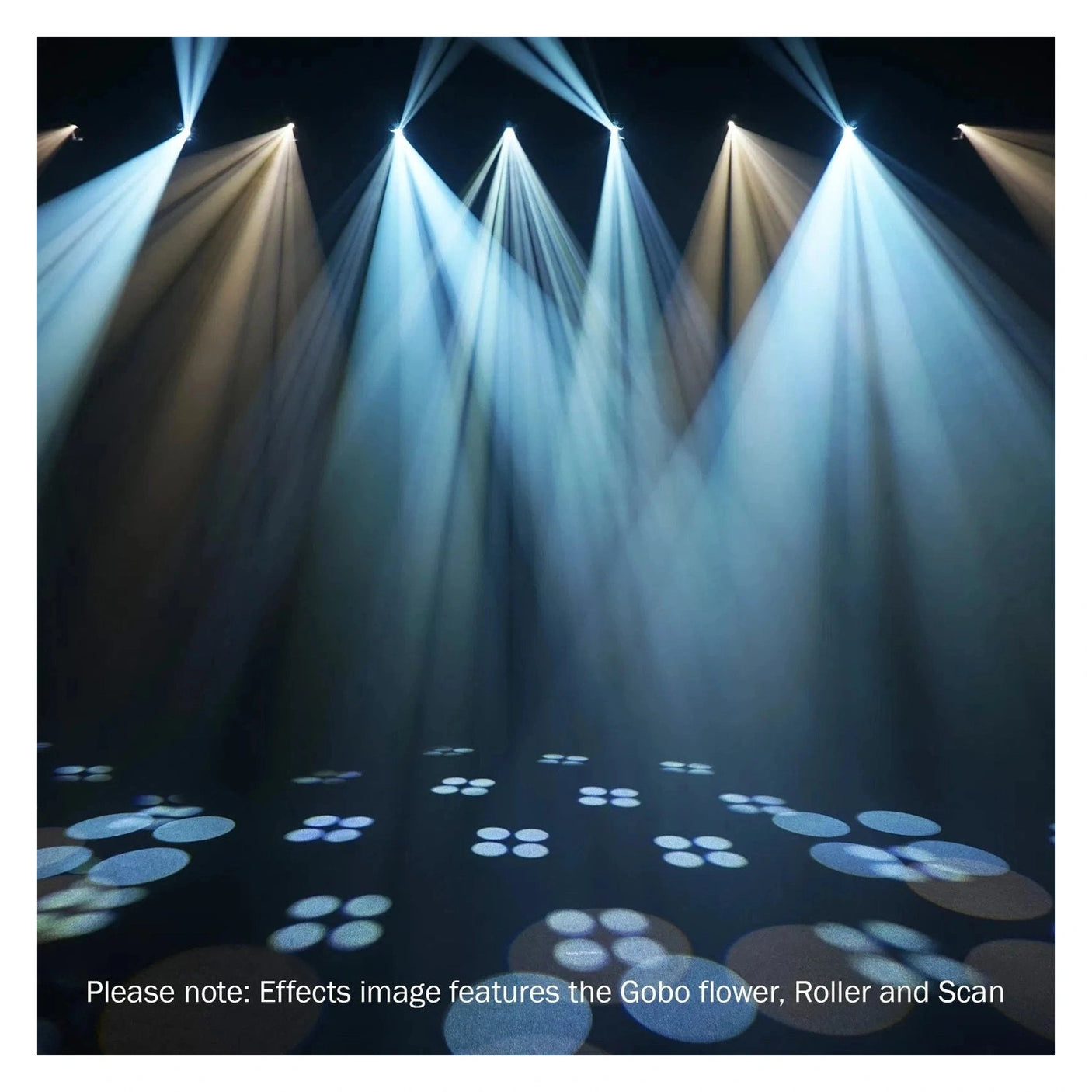Equinox Helix XP 150W Gobo Flower LED Effect Light – Black 10