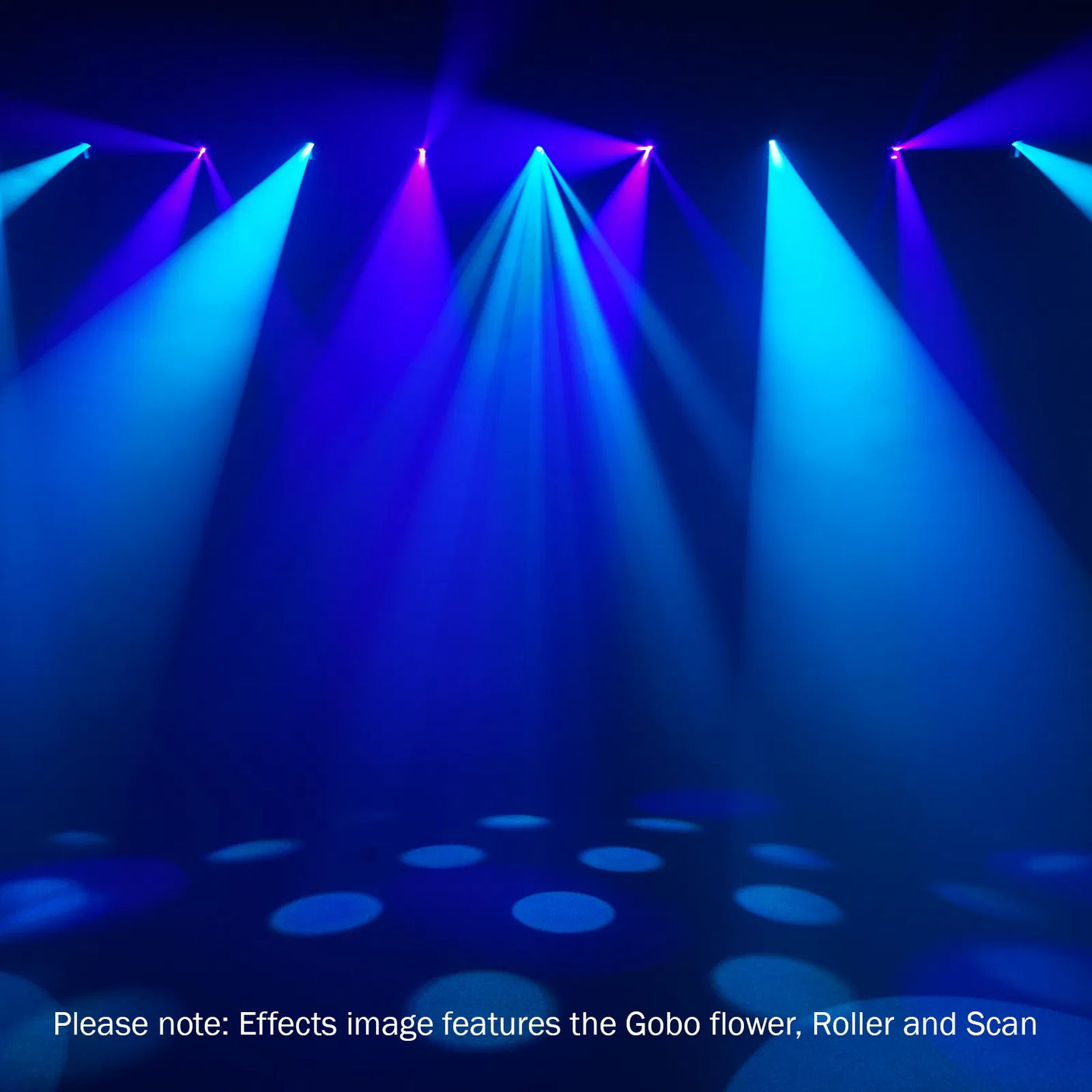 Equinox Helix XP 150W Gobo Flower LED Effect Light – Black 11