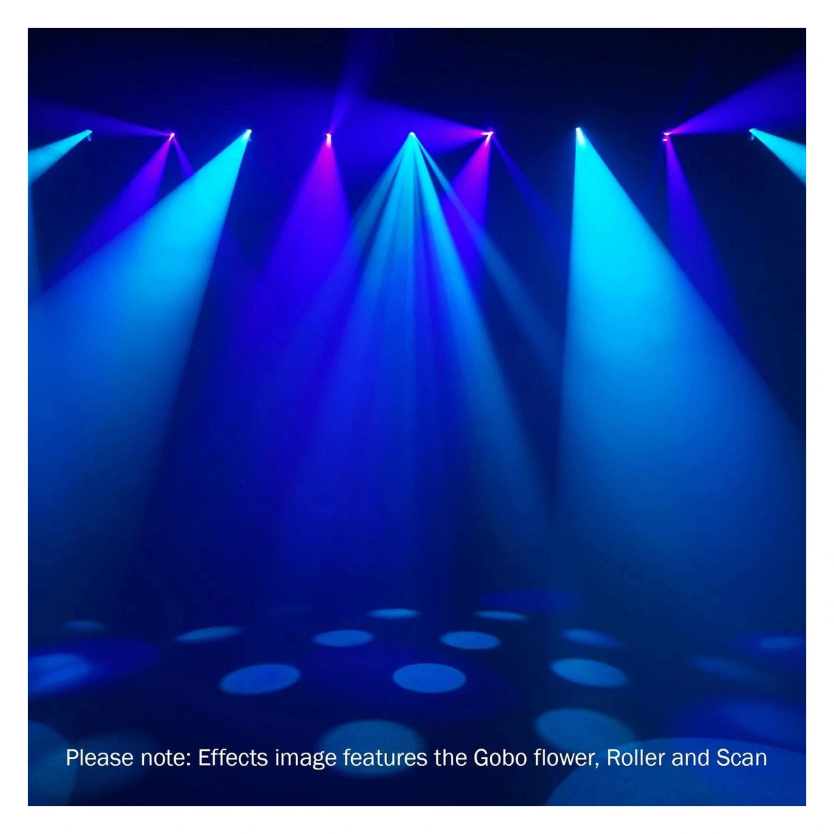 Equinox Helix XP 150W Gobo Flower LED Effect Light – Black 11