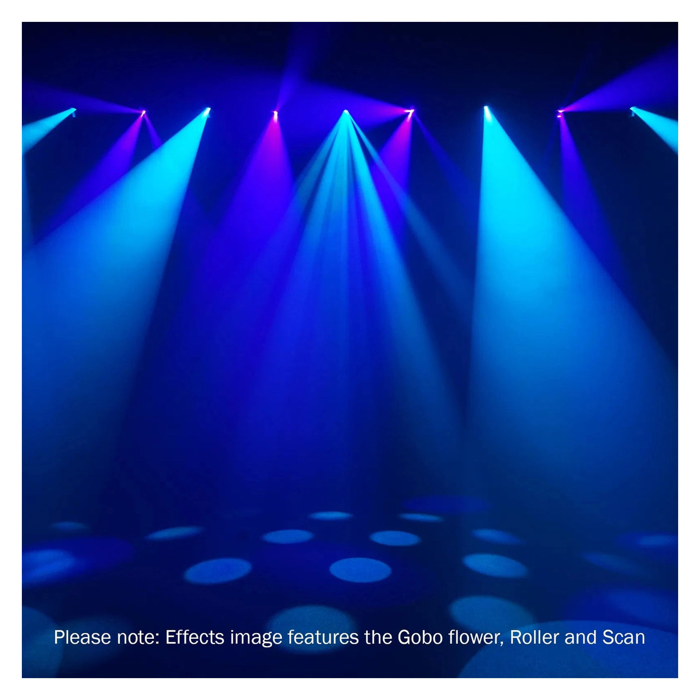 Equinox Helix XP 150W Gobo Flower LED Effect Light – White 11