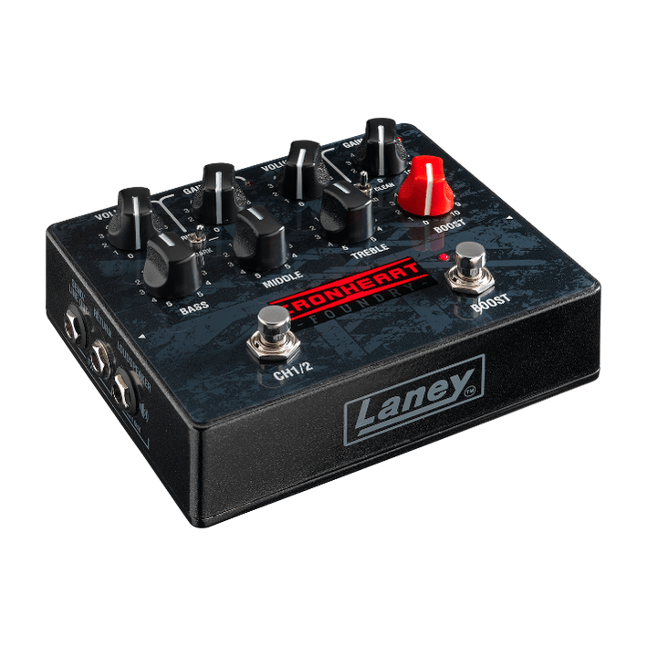 Laney Ironheart Foundry LOUDPEDAL – 60W Twin Channel Pedal-Format Amplifier 4
