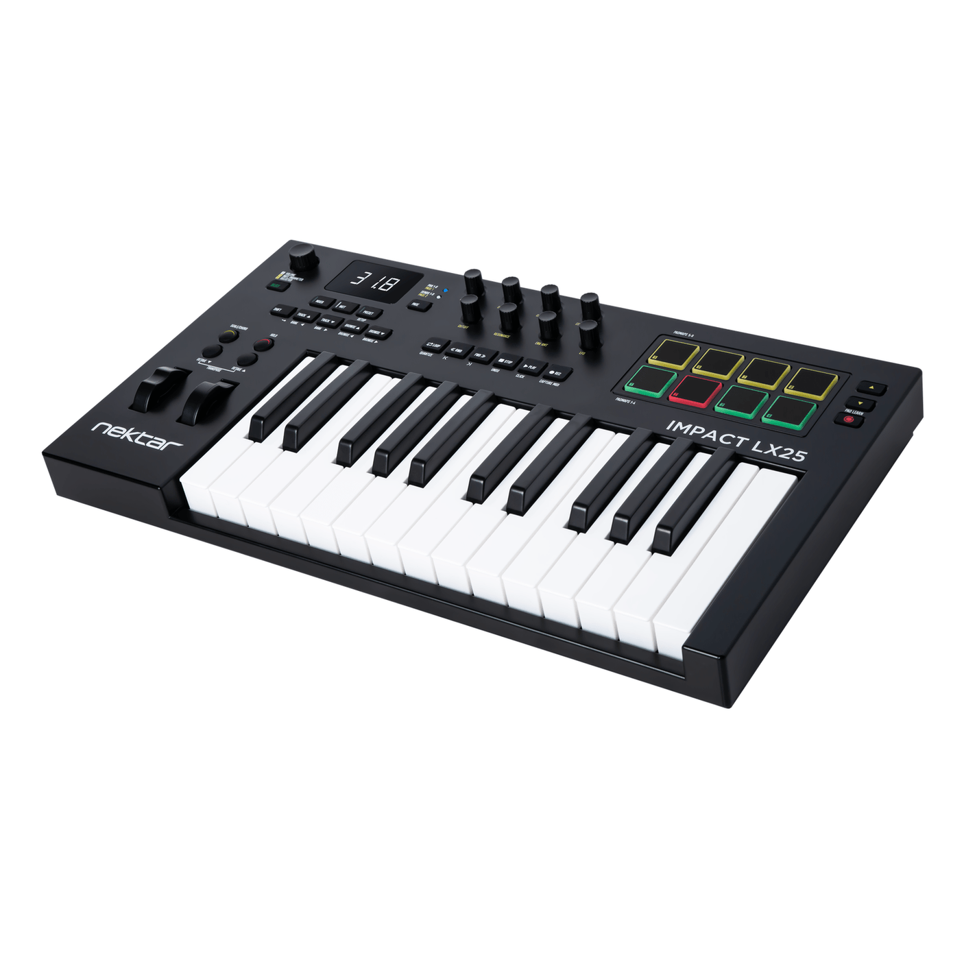 Nektar Impact LX25 Mk3 MIDI Controller Keyboard 3