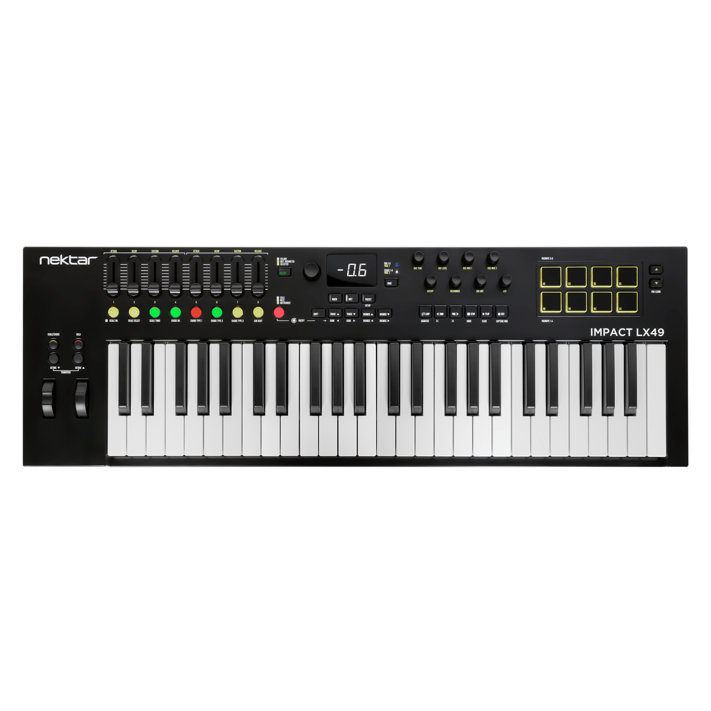 Nektar Impact LX49 Mk3 MIDI Controller Keyboard 1