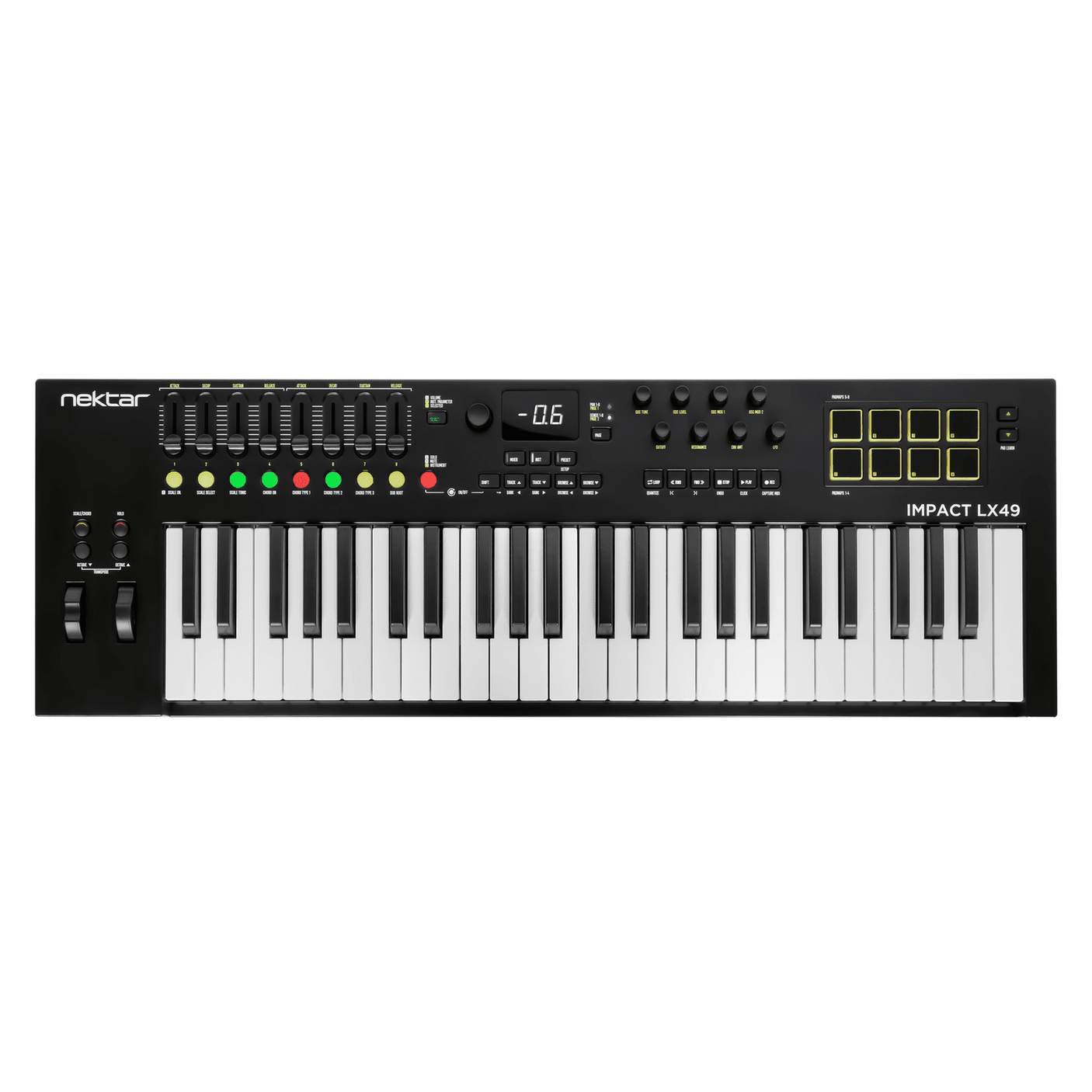 Nektar Impact LX49 Mk3 MIDI Controller Keyboard 1