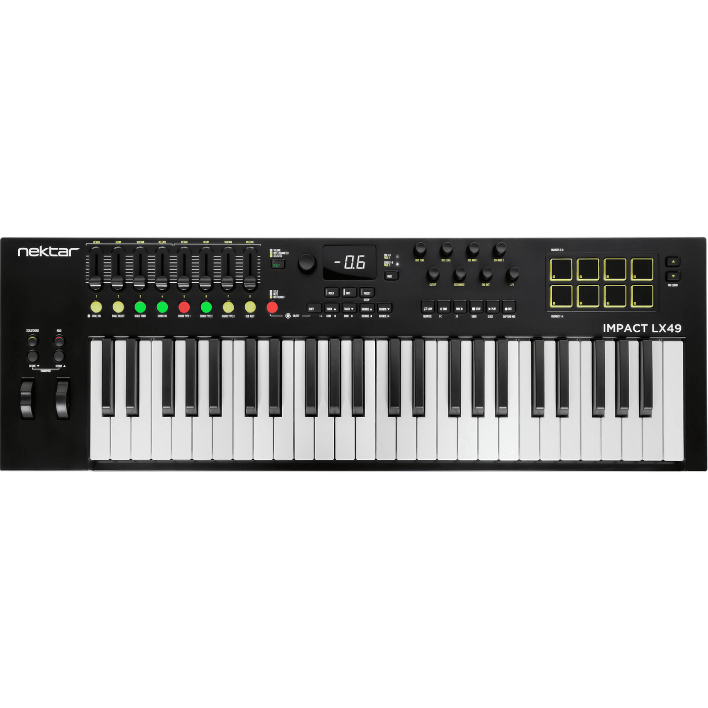 Nektar Impact LX49 Mk3 MIDI Controller Keyboard 1