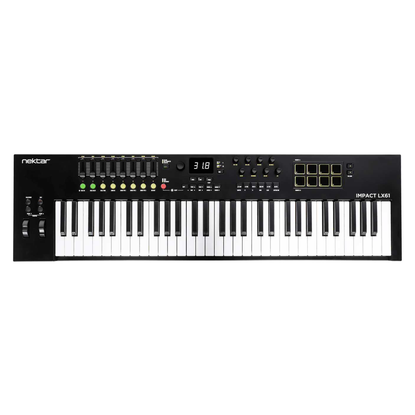 Nektar Impact LX61 Mk3 MIDI Controller Keyboard 1