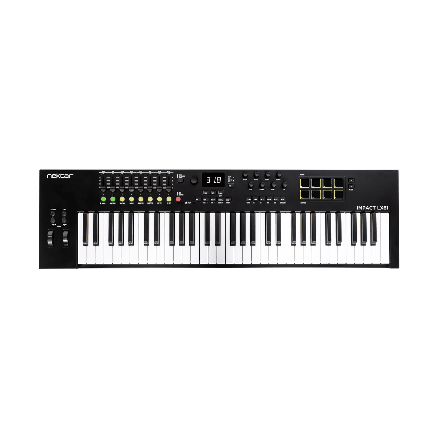 Nektar Impact LX61 Mk3 MIDI Controller Keyboard 1