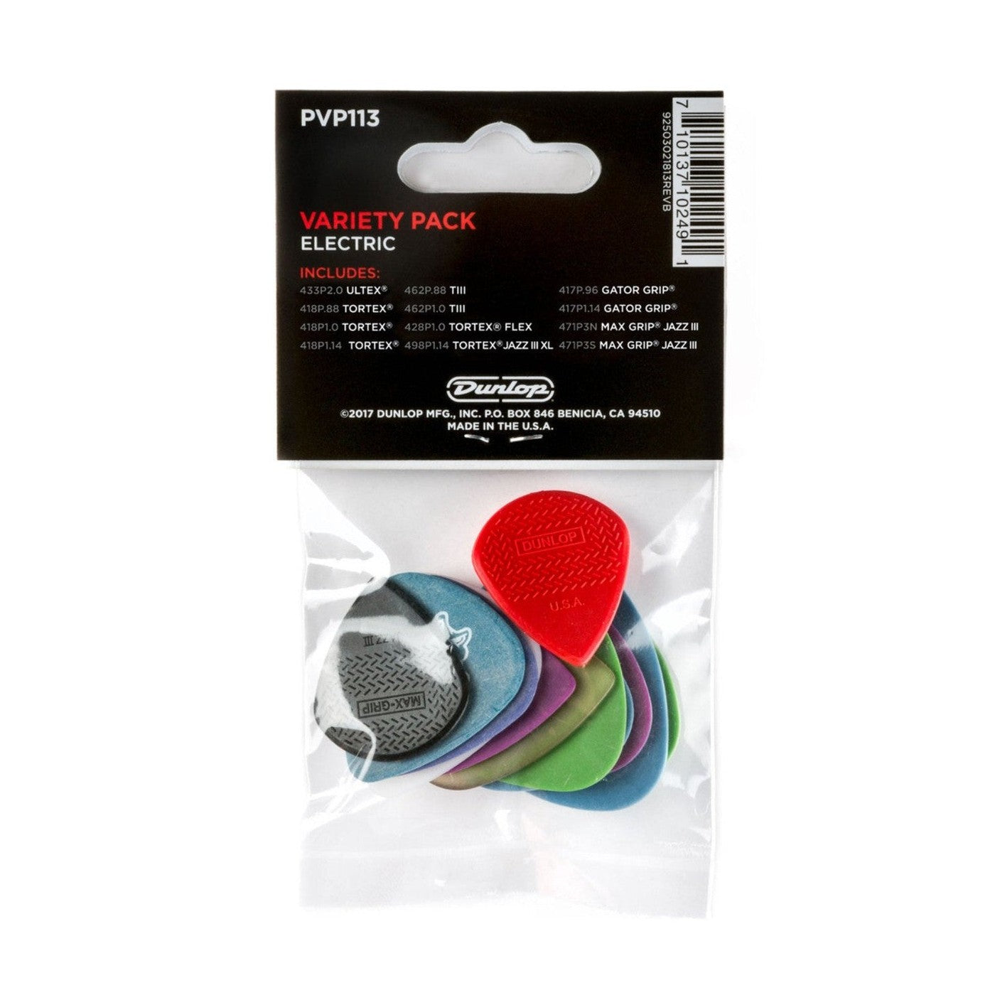 Jim Dunlop Electric Variety Guitar Picks - 12 Picks 2