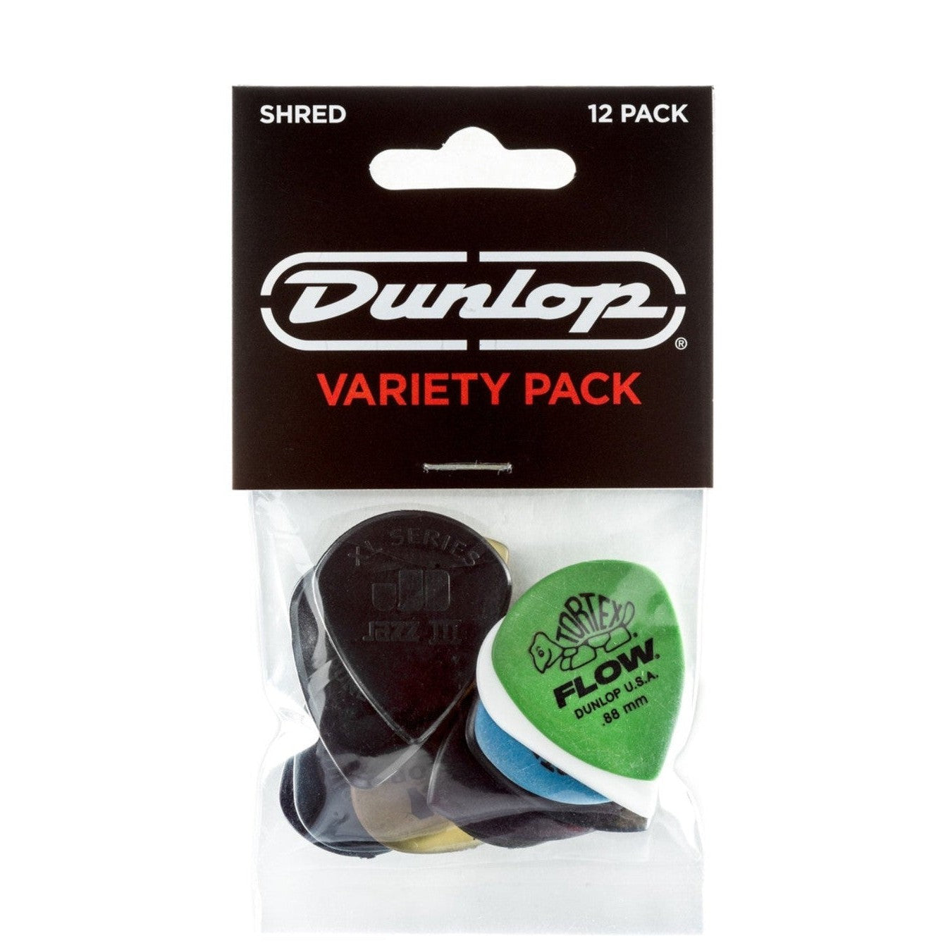 Jim Dunlop Shred Variety Guitar Picks - 12 Picks 1