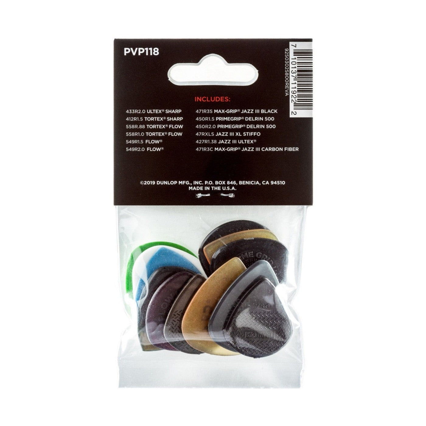Jim Dunlop Shred Variety Guitar Picks - 12 Picks 2