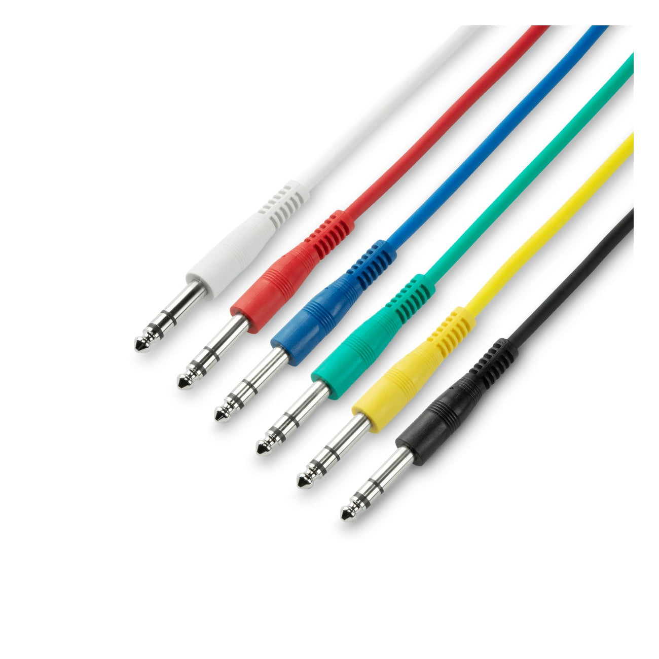 Adam Hall 6-Pack Guitar Patch Cables - 0.9m K3BVV0090SET 1