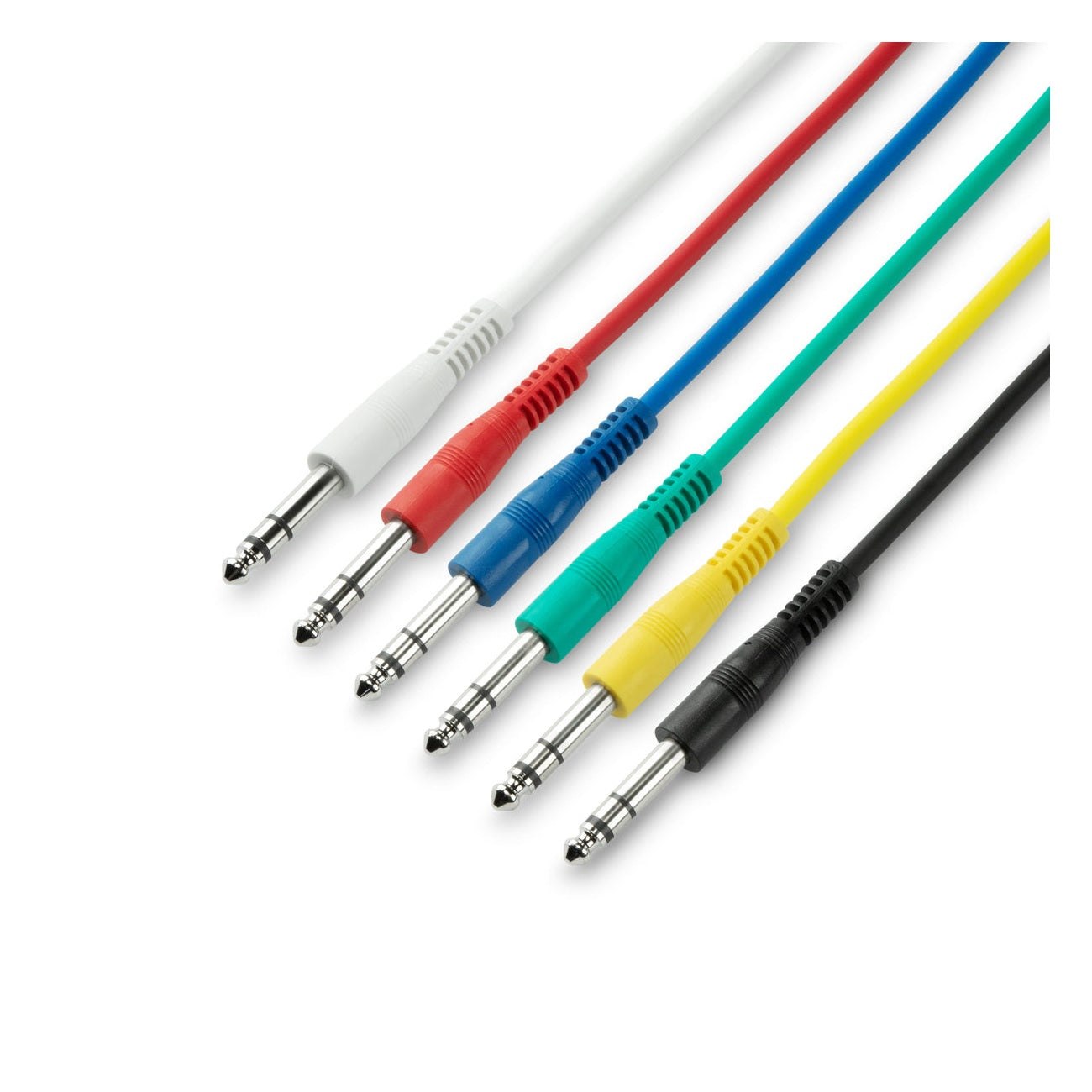 Adam Hall 6-Pack Guitar Patch Cables - 0.9m K3BVV0090SET 1