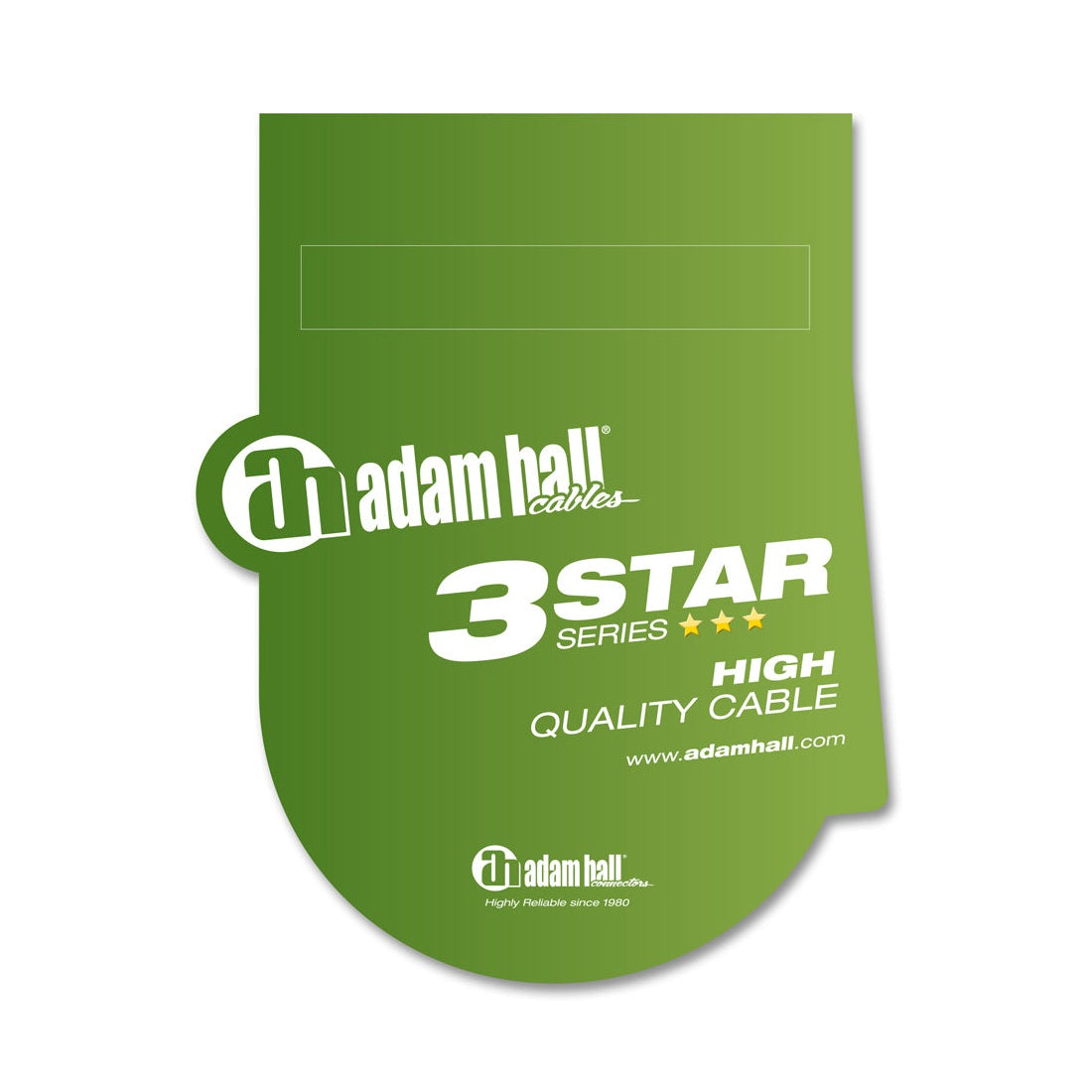 Adam Hall 6m DMX Cable 3-Pin XLR Male to Female – 3 Star Series 2