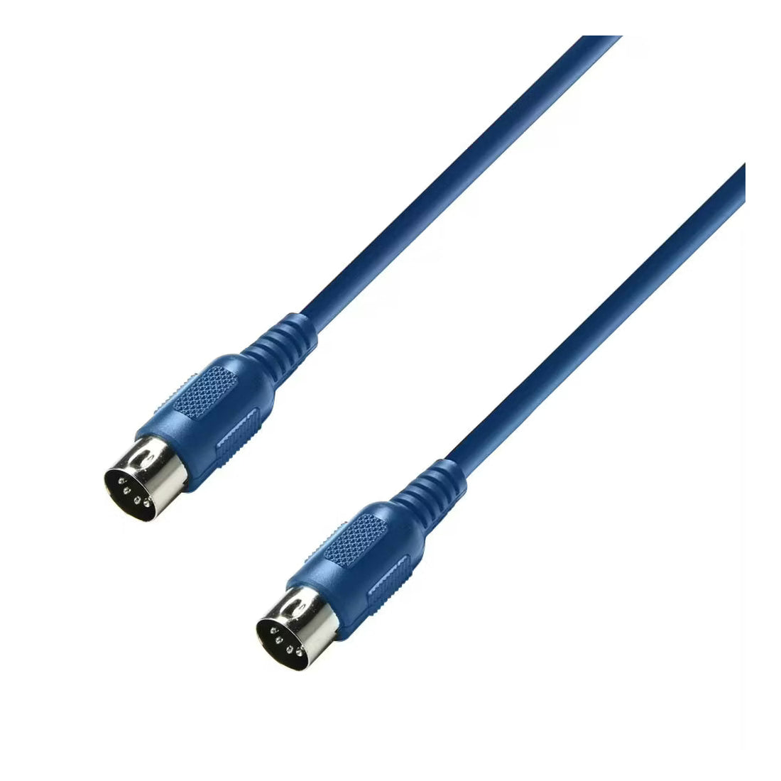 Adam Hall 3-Star Series MIDI Cable - Blue, 3m 1