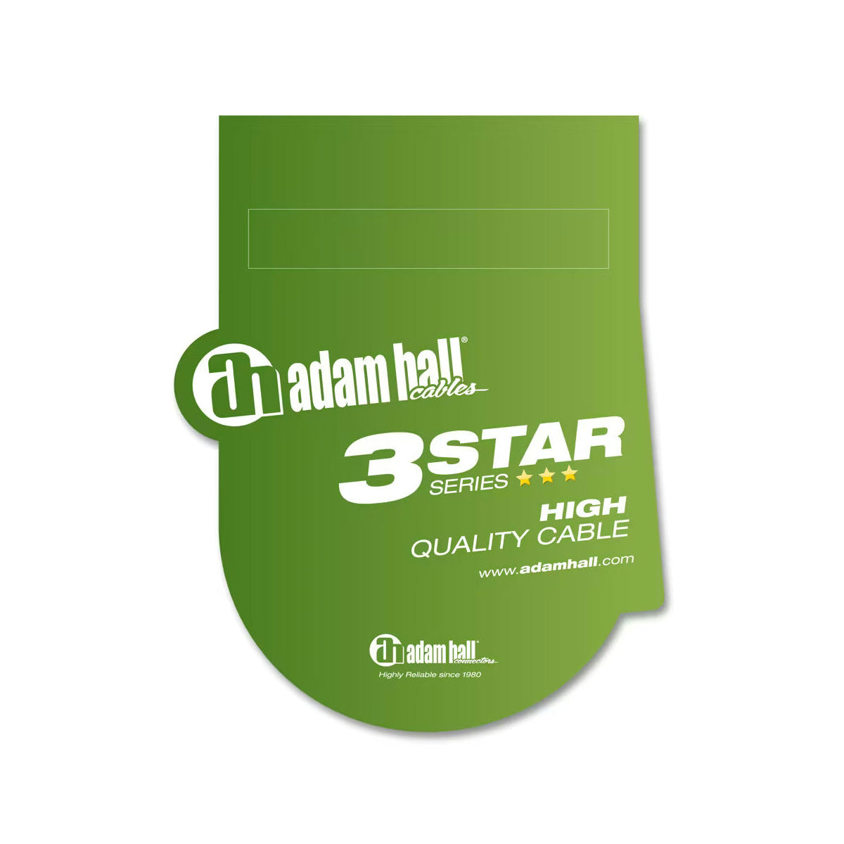 Adam Hall 3 Star Series Audio Cable - 6m 2x RCA Male to 2x 6.3mm Jack Mono K3TPC0600 2