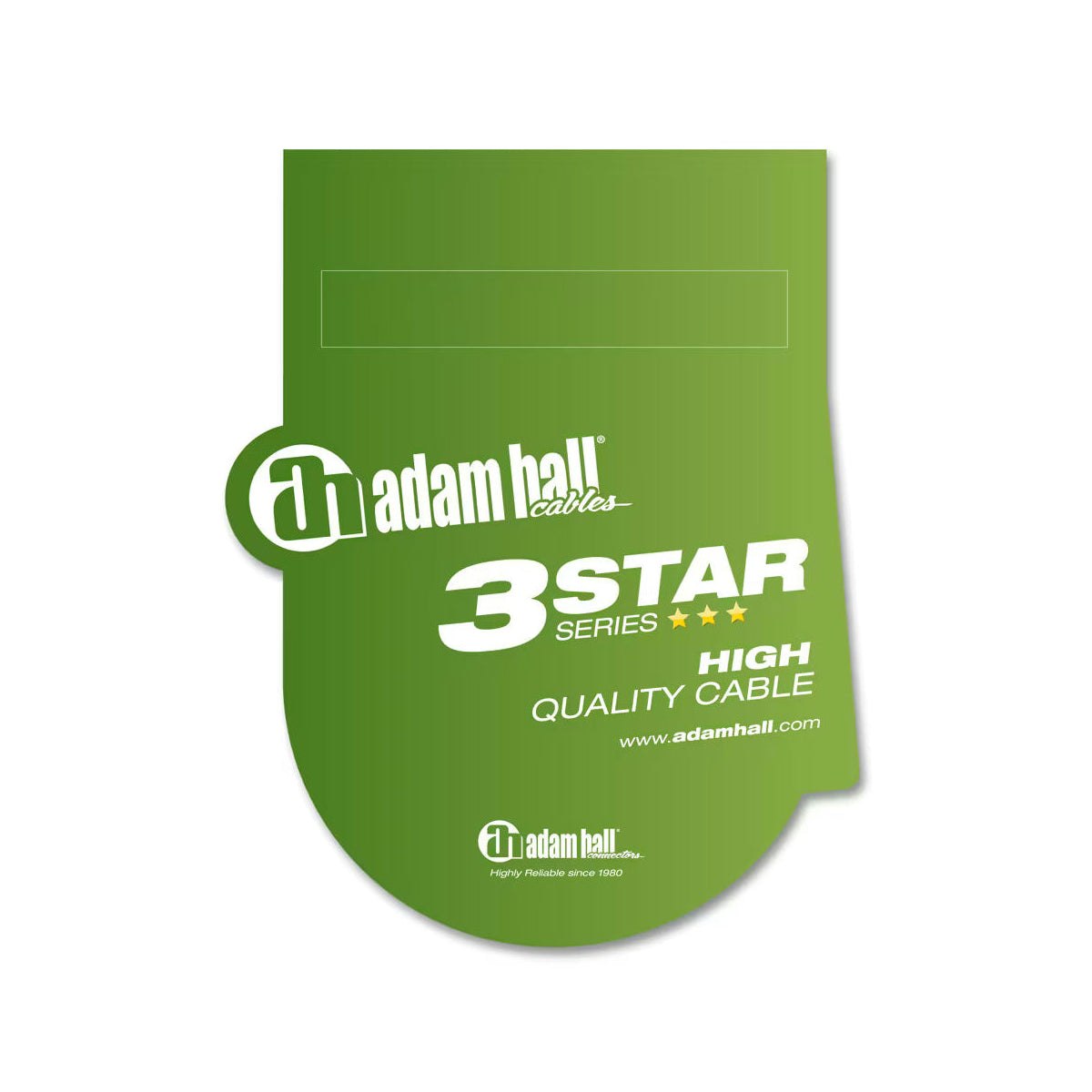 Adam Hall 3 Star Series Audio Cable - 6m 2x RCA Male to 2x 6.3mm Jack Mono K3TPC0600 2