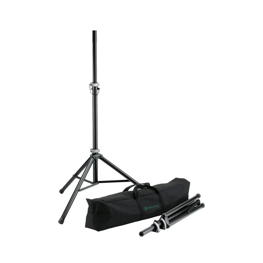 K&M Speaker Stand Package - 2 x 21450 Stands and Carry Bag 21459 2