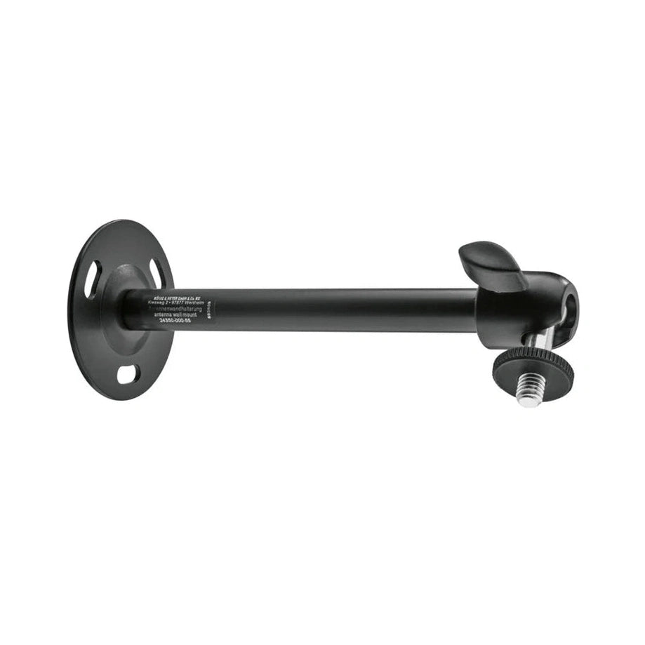 K&M 24350 Universal Mic/Antenna Wall Mount with 360° Swivel - Black 2