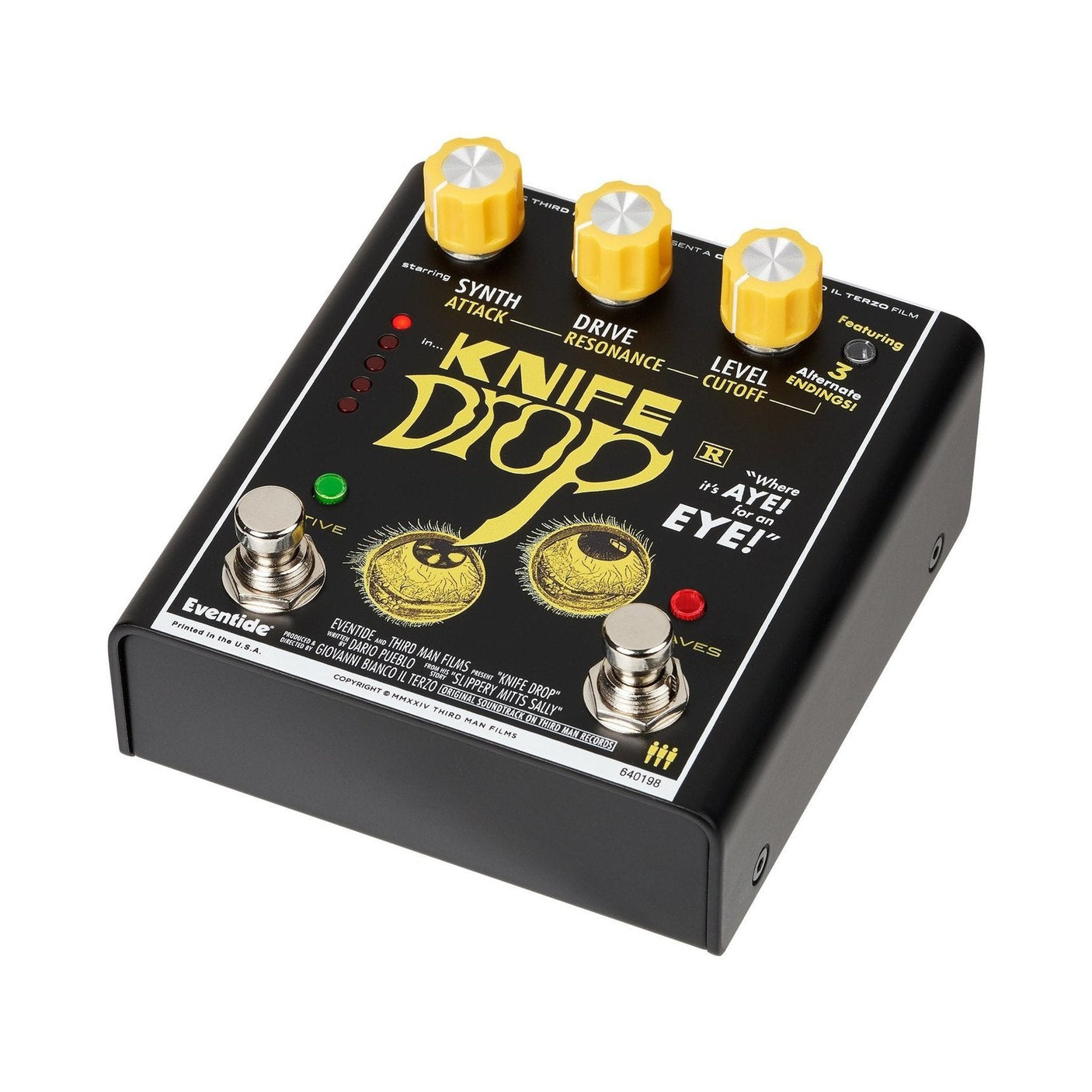 Eventide Knife Drop Sub-Octave Fuzz And Analog Synth Pedal 5