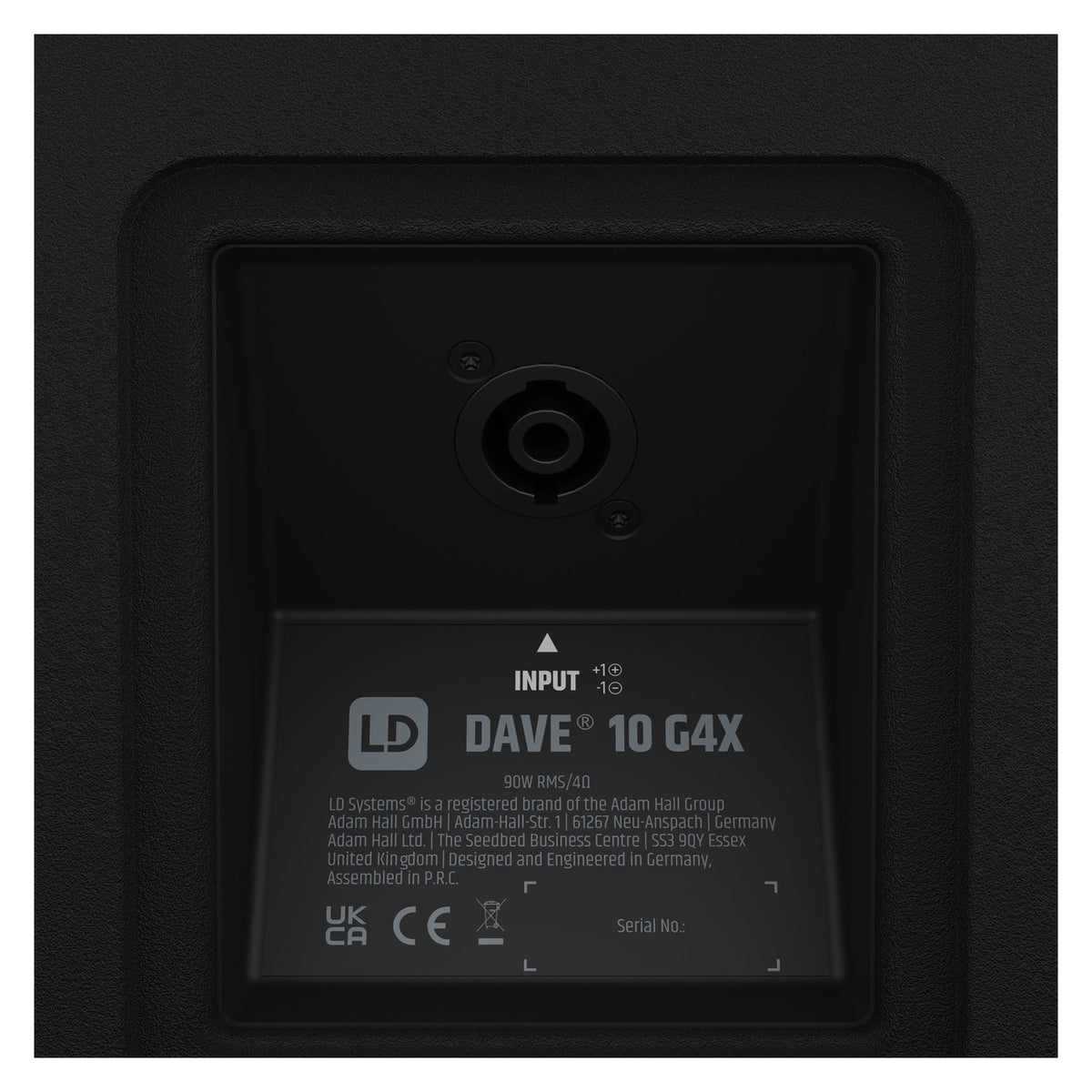 LD Systems DAVE 10 G4X Compact 2.1 Active PA System With Bluetooth – Black 10