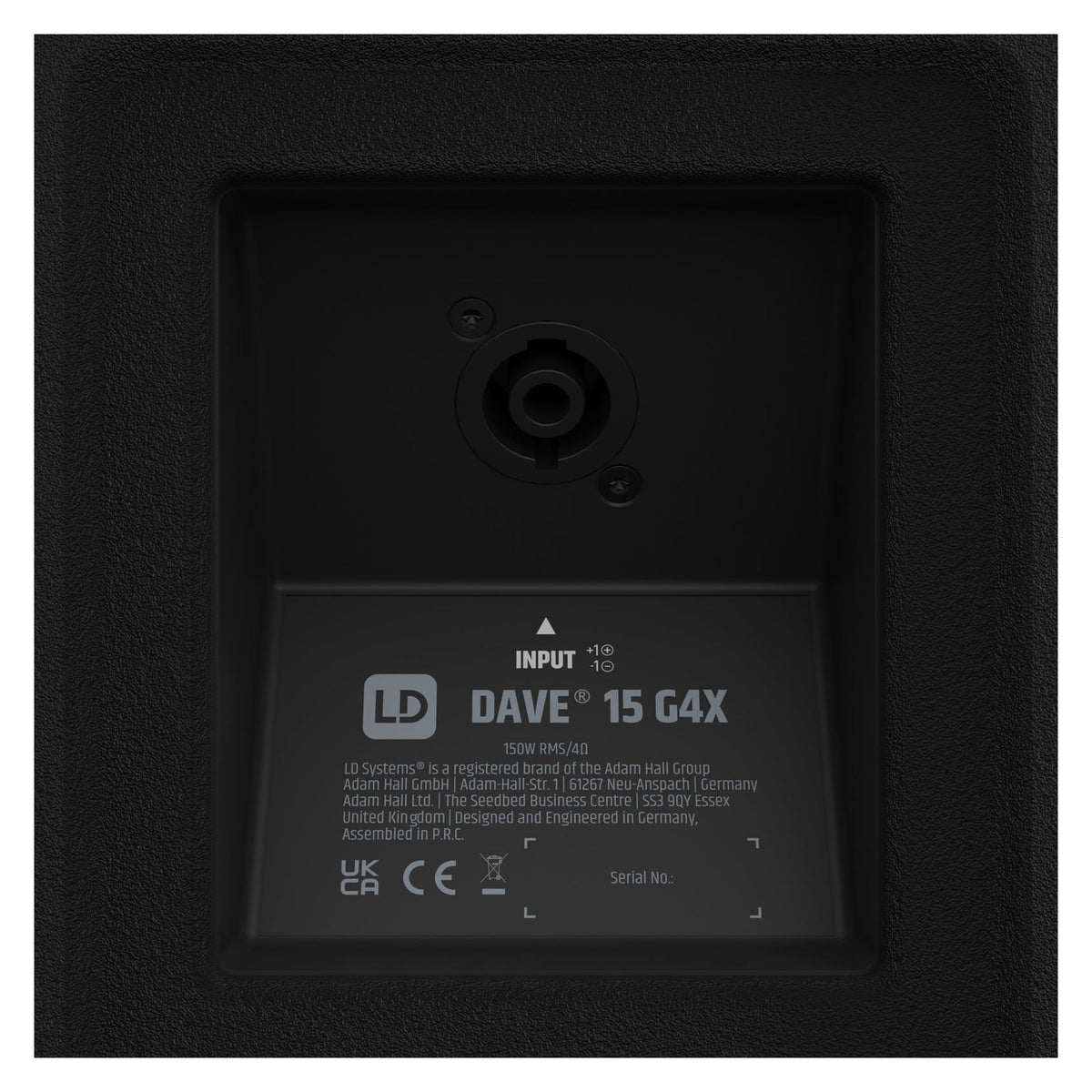 LD Systems DAVE 15 G4X Compact 2.1 Active PA System With Bluetooth – Black 9