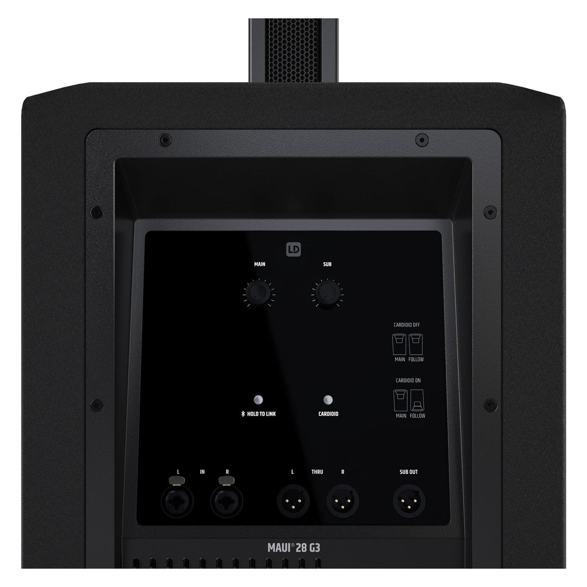 LD Systems MAUI 28 G3 Column PA System With Bluetooth – Black 21