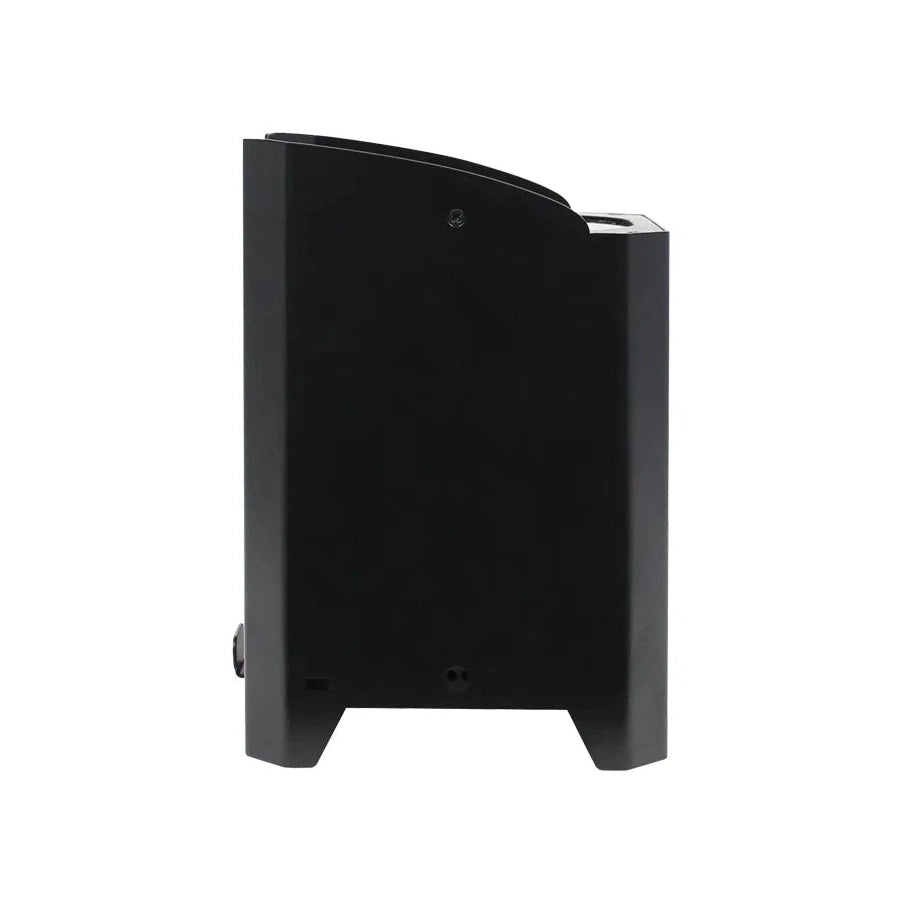 LEDj Rapid QB1 RGBA Battery Uplighter – 4 x 8W RGBA LEDs Black 4