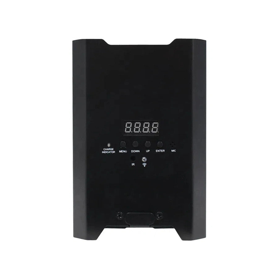 LEDj Rapid QB1 HEX Battery Uplighter – 4 x 12W RGBWAUV LEDs Black 7