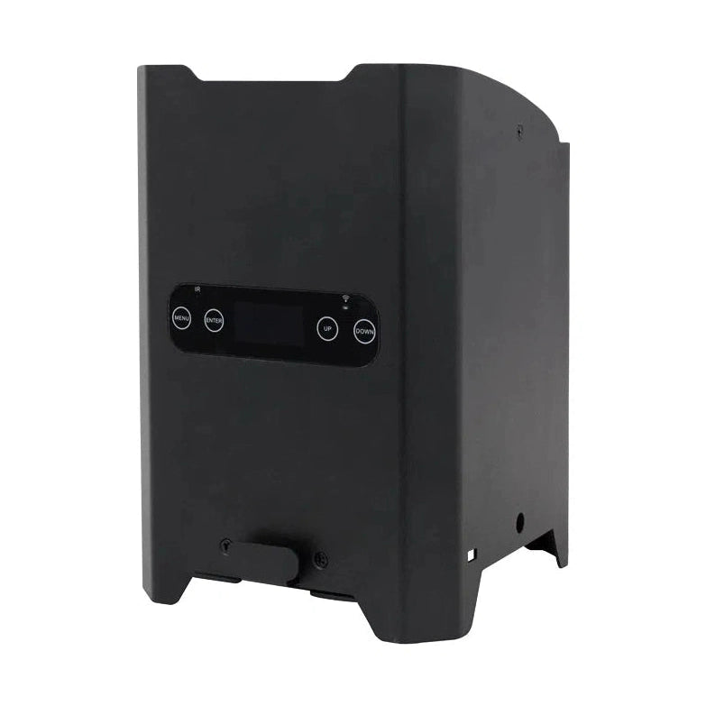 LEDj Rapid QB1 HEX IP Battery Uplighter – 4 x 12W RGBWAUV LEDs Black 4