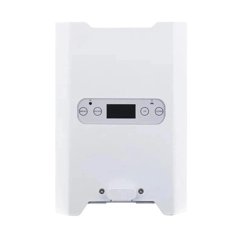 LEDj Rapid QB1 HEX IP Battery Uplighter – 4 x 12W RGBWAUV LEDs White 7