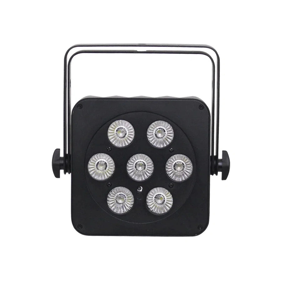 LEDj Slimline 7Q5 RGBW LED Par Can – Black Housing 3
