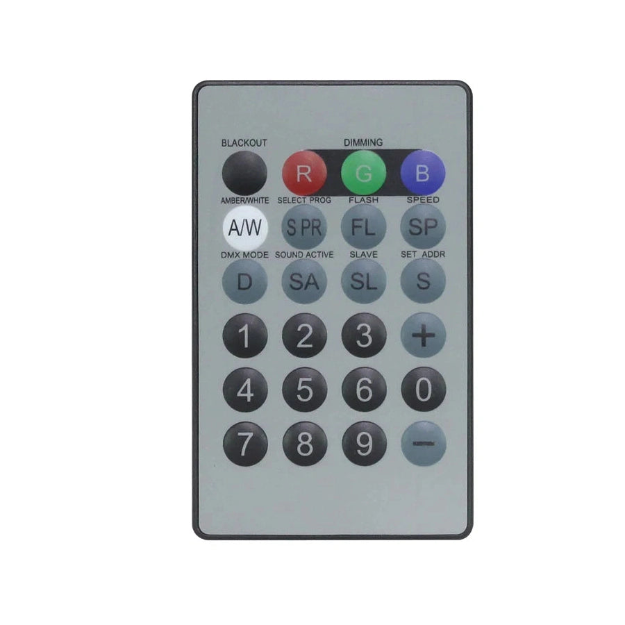 LEDj IR Remote Control For Quad LED Fixtures – RGBW / RGBA / RGBUV 1