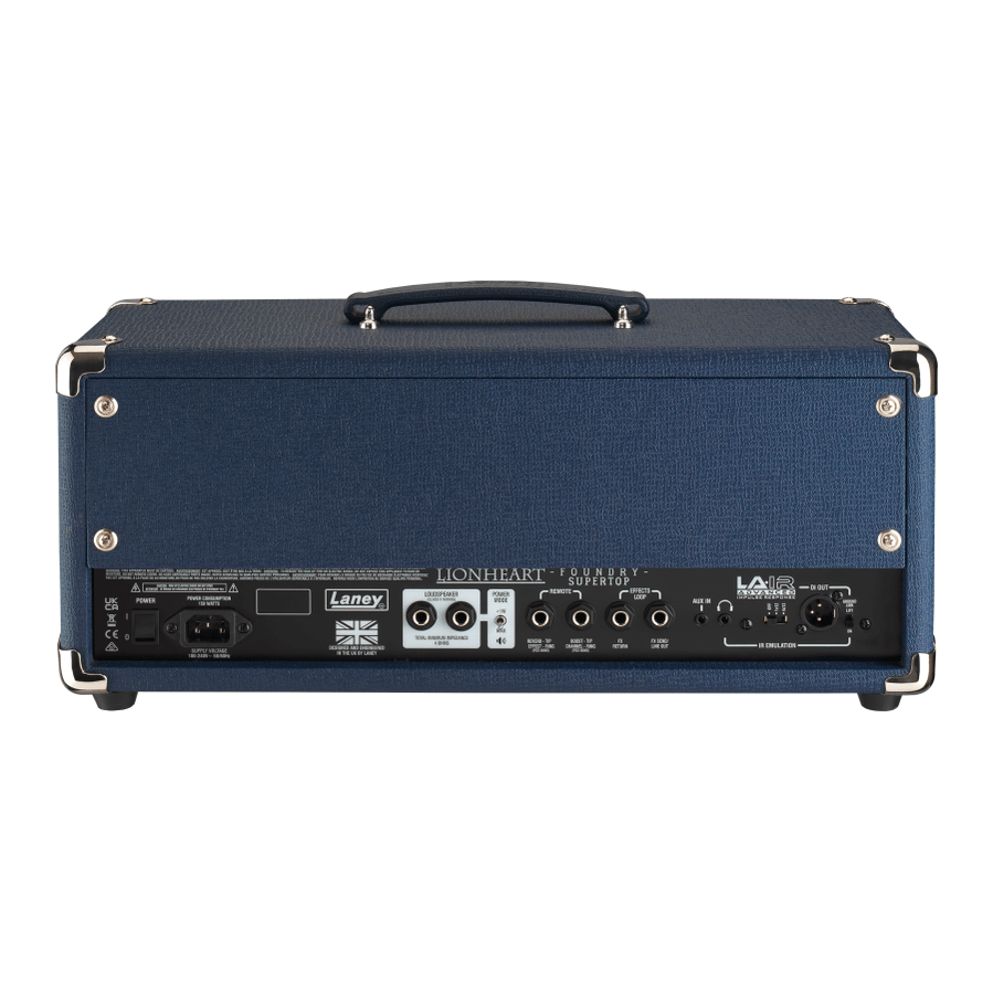 120 W Solid-State Guitar Head with Dual Channels, Built-in FX & IR Output 4