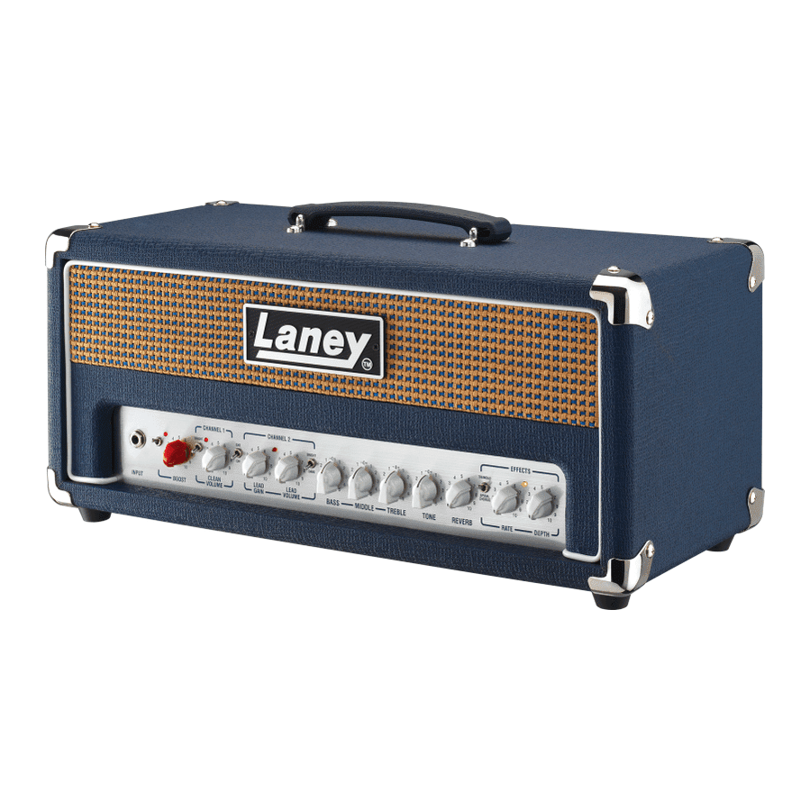 Laney Lionheart Foundry Supertop Solid State Guitar Amplifier Head 2
