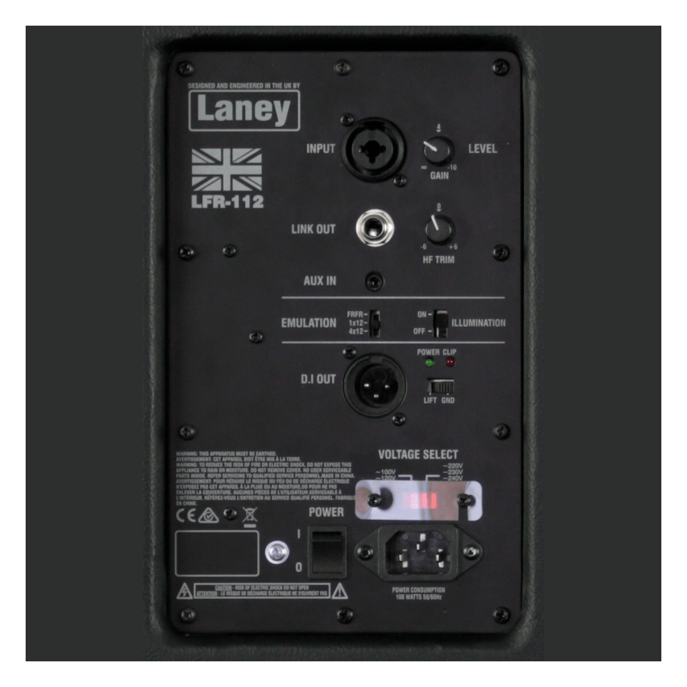 Laney Lionheart LFR-112 - 400W Powered Full-Range FRFR Cabinet with Bluetooth 4