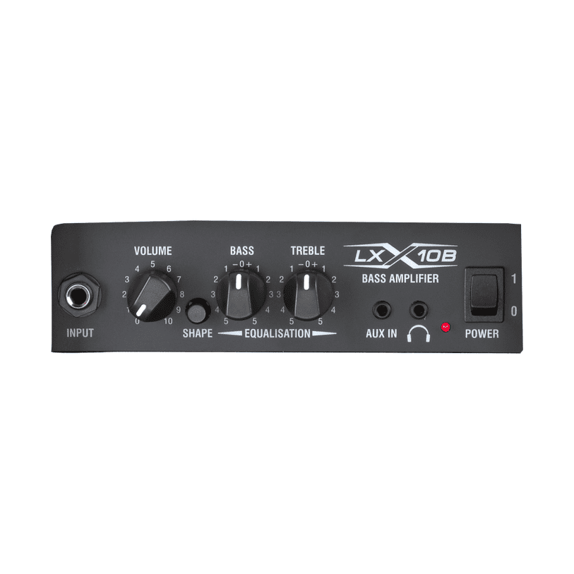 Laney LX10B-RED 10W Bass Guitar Combo Amplifier Red 4