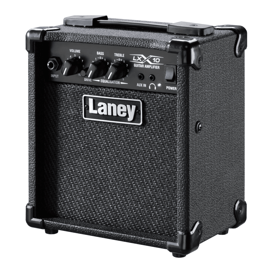 Laney LX10 - Compact 10W Guitar Combo Amplifier with 5" Custom Speaker Black 3