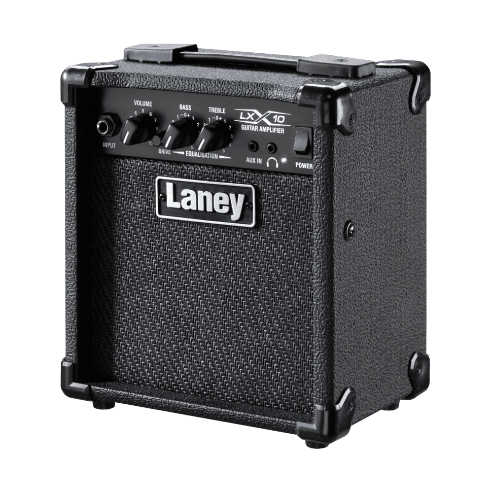 Laney LX10 - Compact 10W Guitar Combo Amplifier with 5" Custom Speaker Black 3