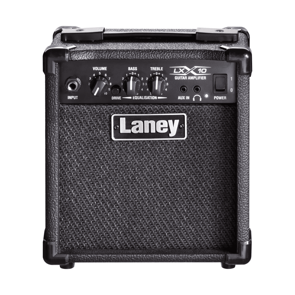 Laney LX10 - Compact 10W Guitar Combo Amplifier with 5" Custom Speaker Black 1