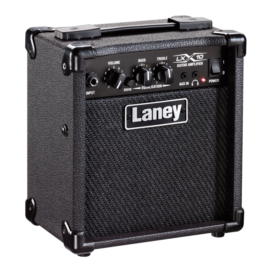 Laney LX10 - Compact 10W Guitar Combo Amplifier with 5" Custom Speaker Black 2
